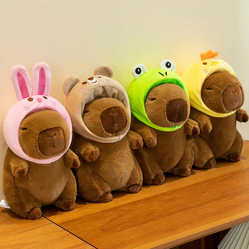 Capy-photo de classe — Peluche Capybara Réaliste 25cm | Capyflush