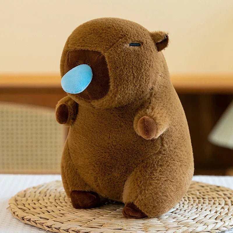 Capy-Pink, Capy-Frog, Capy-flush — Peluche Capybara 25cm | Capyflush