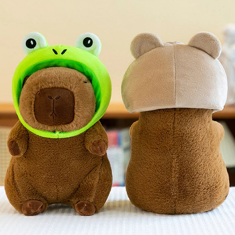 Capy-photo de classe — Peluche Capybara Réaliste 25cm | Capyflush