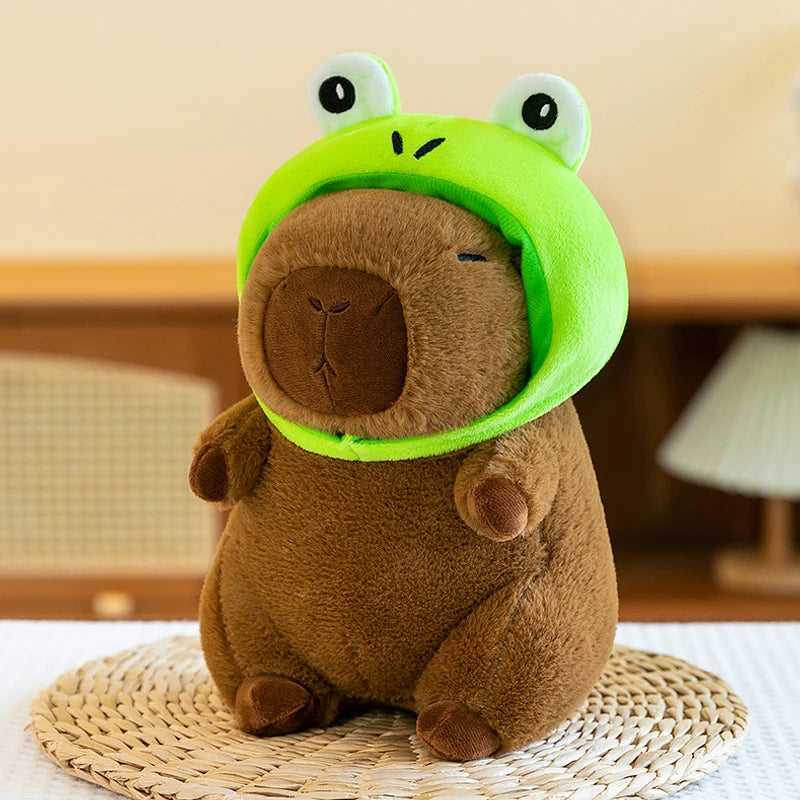 Capy-photo de classe — Peluche Capybara Réaliste 25cm | Capyflush