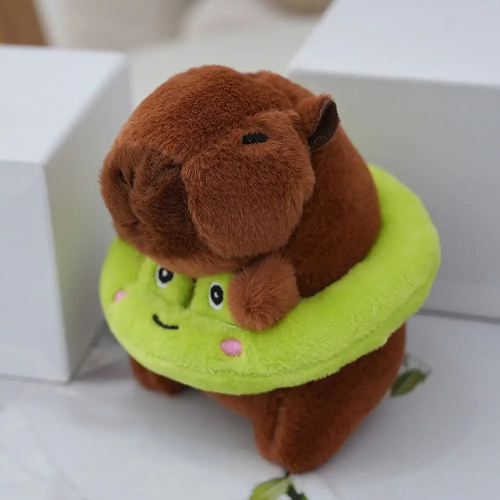 Capy-nageur — Porte-clés Peluche Capybara Bouée | Capyflush
