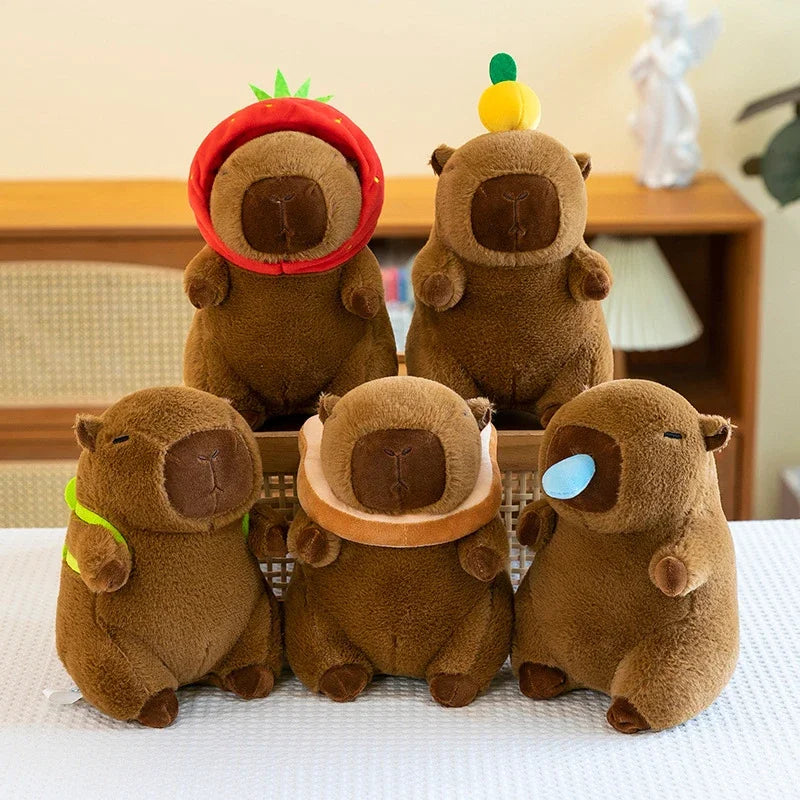Capybara Squad — Pack Peluches Capybara Lunettes | Capyflush