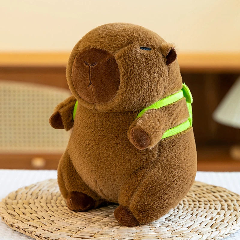 Capy-photo de classe — Peluche Capybara Réaliste 25cm | Capyflush