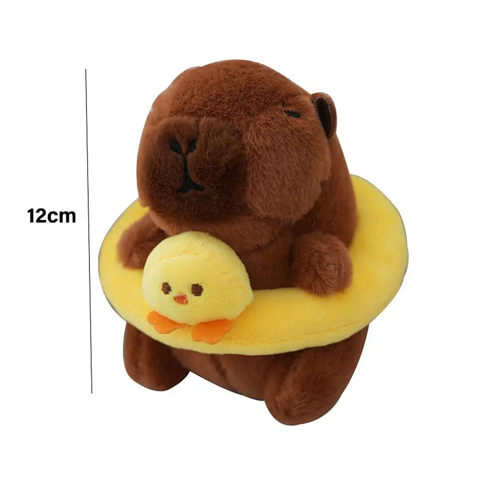 Capy-nageur — Porte-clés Peluche Capybara Bouée | Capyflush