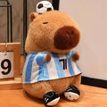 Capy-ballers — Peluche Capybara Sport Foot Basket | Capyflush