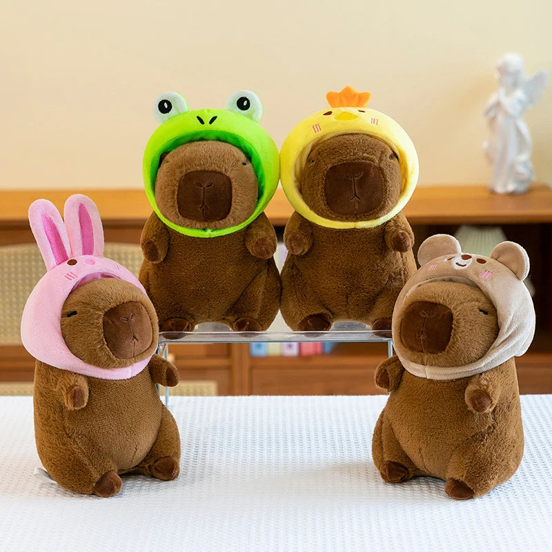 Capy-photo de classe — Peluche Capybara Réaliste 25cm | Capyflush