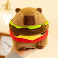Capy-Burger — Peluche Capybara Hamburger 20cm | Capyflush