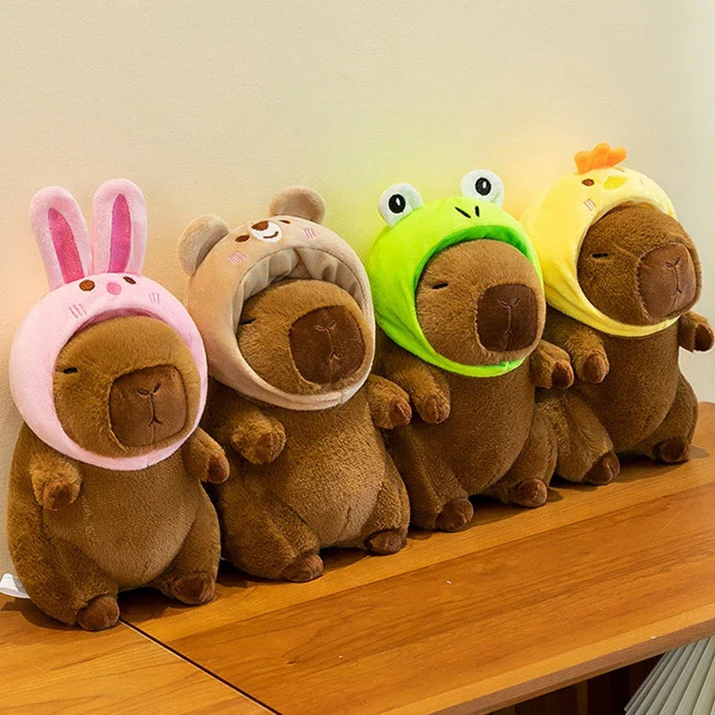 Capybara Squad — Pack Peluches Capybara Lunettes | Capyflush